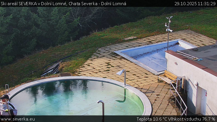 Ski areál SEVERKA v Dolní Lomné - Chata Severka - Dolní Lomná - 29.10.2025 v 11:31 Ski areál SEVERKA v Dolní Lomné - Chata Severka - Dolní Lomná - 29.10.2025 v 11:31