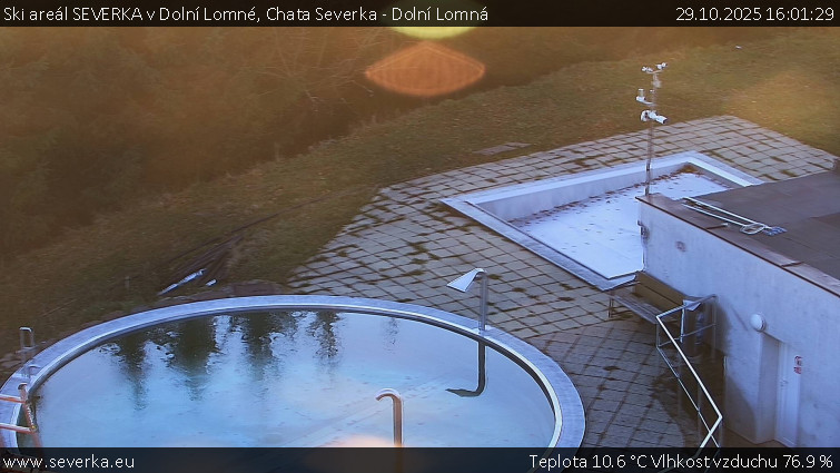Ski areál SEVERKA v Dolní Lomné - Chata Severka - Dolní Lomná - 29.10.2025 v 16:01 Ski areál SEVERKA v Dolní Lomné - Chata Severka - Dolní Lomná - 29.10.2025 v 16:01