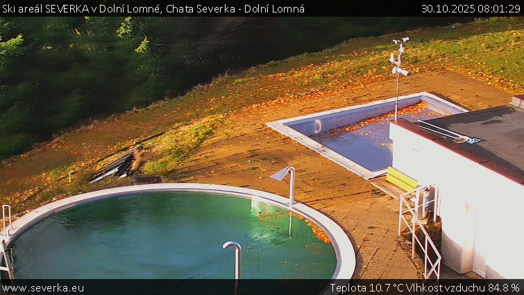 Ski areál SEVERKA v Dolní Lomné - Chata Severka - Dolní Lomná - 30.10.2025 v 08:01 Ski areál SEVERKA v Dolní Lomné - Chata Severka - Dolní Lomná - 30.10.2025 v 08:01