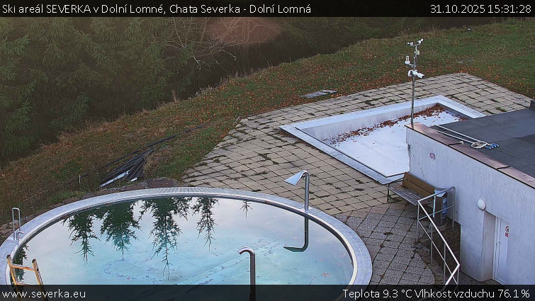 Ski areál SEVERKA v Dolní Lomné - Chata Severka - Dolní Lomná - 31.10.2025 v 15:31 Ski areál SEVERKA v Dolní Lomné - Chata Severka - Dolní Lomná - 31.10.2025 v 15:31
