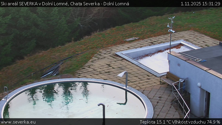 Ski areál SEVERKA v Dolní Lomné - Chata Severka - Dolní Lomná - 1.11.2025 v 15:31 Ski areál SEVERKA v Dolní Lomné - Chata Severka - Dolní Lomná - 1.11.2025 v 15:31