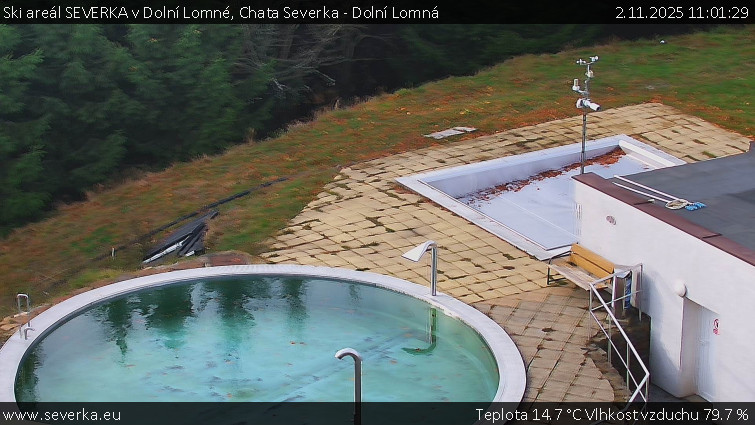 Ski areál SEVERKA v Dolní Lomné - Chata Severka - Dolní Lomná - 2.11.2025 v 11:01 Ski areál SEVERKA v Dolní Lomné - Chata Severka - Dolní Lomná - 2.11.2025 v 11:01