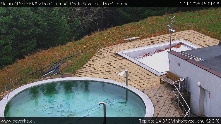 Ski areál SEVERKA v Dolní Lomné - Chata Severka - Dolní Lomná - 2.11.2025 v 15:01 Ski areál SEVERKA v Dolní Lomné - Chata Severka - Dolní Lomná - 2.11.2025 v 15:01