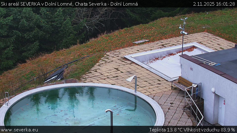 Ski areál SEVERKA v Dolní Lomné - Chata Severka - Dolní Lomná - 2.11.2025 v 16:01 Ski areál SEVERKA v Dolní Lomné - Chata Severka - Dolní Lomná - 2.11.2025 v 16:01