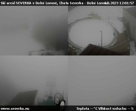 Ski areál SEVERKA v Dolní Lomné - Chata Severka - Dolní Lomná - 4.3.2023 v 12:01
