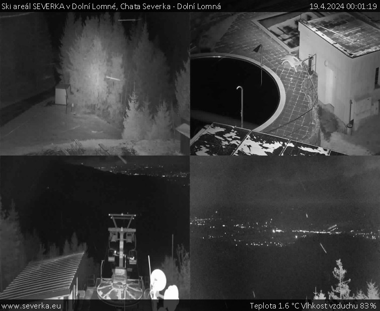 Ski areál SEVERKA v Dolní Lomné - Chata Severka - Dolní Lomná - 19.4.2024 v 00:01