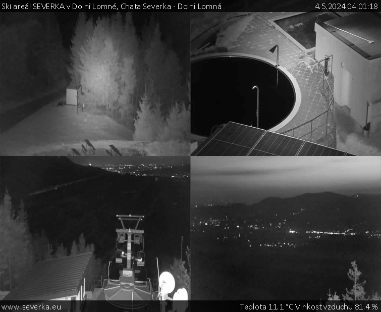 Ski areál SEVERKA v Dolní Lomné - Chata Severka - Dolní Lomná - 4.5.2024 v 04:01