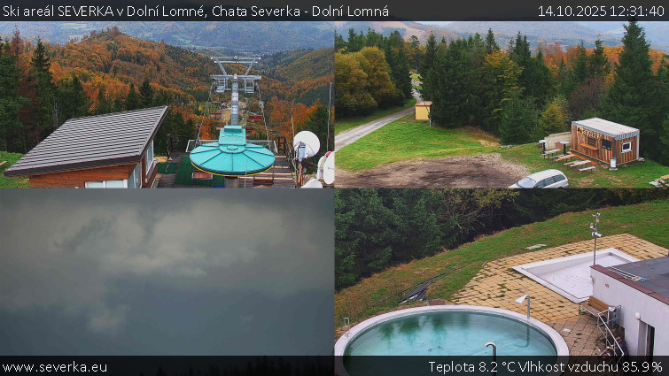 Ski areál SEVERKA v Dolní Lomné - Chata Severka - Dolní Lomná - 14.10.2025 v 12:31 Ski areál SEVERKA v Dolní Lomné - Chata Severka - Dolní Lomná - 14.10.2025 v 12:31