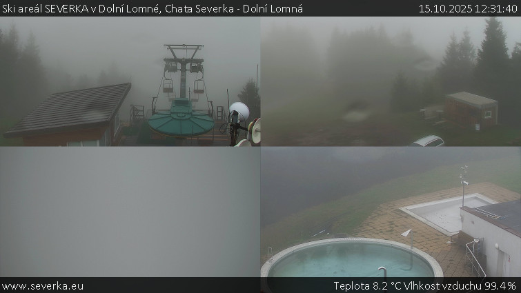 Ski areál SEVERKA v Dolní Lomné - Chata Severka - Dolní Lomná - 15.10.2025 v 12:31 Ski areál SEVERKA v Dolní Lomné - Chata Severka - Dolní Lomná - 15.10.2025 v 12:31