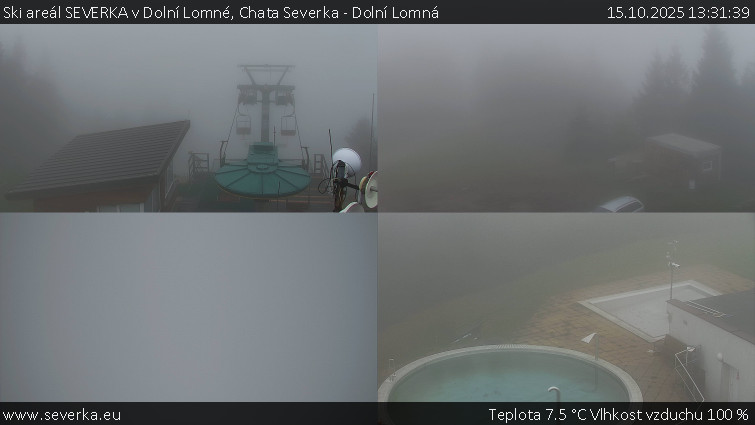 Ski areál SEVERKA v Dolní Lomné - Chata Severka - Dolní Lomná - 15.10.2025 v 13:31 Ski areál SEVERKA v Dolní Lomné - Chata Severka - Dolní Lomná - 15.10.2025 v 13:31