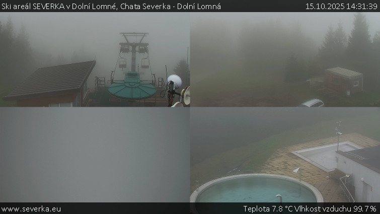 Ski areál SEVERKA v Dolní Lomné - Chata Severka - Dolní Lomná - 15.10.2025 v 14:31 Ski areál SEVERKA v Dolní Lomné - Chata Severka - Dolní Lomná - 15.10.2025 v 14:31