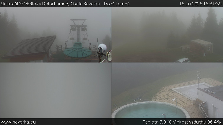 Ski areál SEVERKA v Dolní Lomné - Chata Severka - Dolní Lomná - 15.10.2025 v 15:31 Ski areál SEVERKA v Dolní Lomné - Chata Severka - Dolní Lomná - 15.10.2025 v 15:31