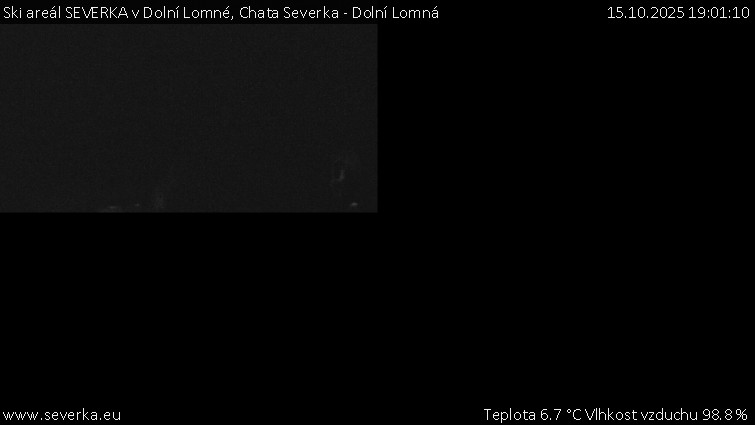 Ski areál SEVERKA v Dolní Lomné - Chata Severka - Dolní Lomná - 15.10.2025 v 19:01 Ski areál SEVERKA v Dolní Lomné - Chata Severka - Dolní Lomná - 15.10.2025 v 19:01