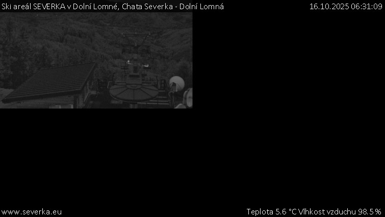 Ski areál SEVERKA v Dolní Lomné - Chata Severka - Dolní Lomná - 16.10.2025 v 06:31 Ski areál SEVERKA v Dolní Lomné - Chata Severka - Dolní Lomná - 16.10.2025 v 06:31