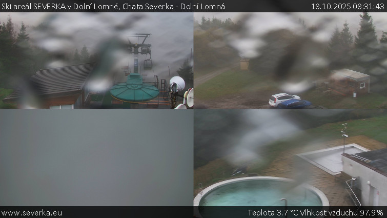Ski areál SEVERKA v Dolní Lomné - Chata Severka - Dolní Lomná - 18.10.2025 v 08:31 Ski areál SEVERKA v Dolní Lomné - Chata Severka - Dolní Lomná - 18.10.2025 v 08:31