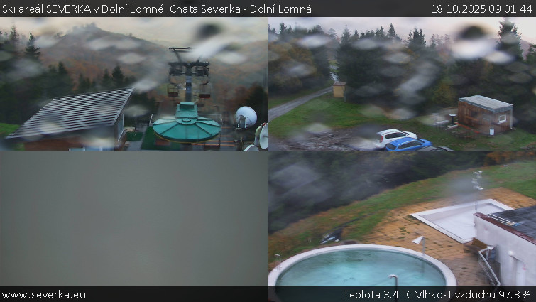 Ski areál SEVERKA v Dolní Lomné - Chata Severka - Dolní Lomná - 18.10.2025 v 09:01 Ski areál SEVERKA v Dolní Lomné - Chata Severka - Dolní Lomná - 18.10.2025 v 09:01