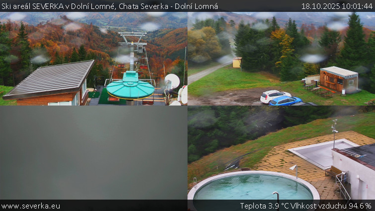 Ski areál SEVERKA v Dolní Lomné - Chata Severka - Dolní Lomná - 18.10.2025 v 10:01 Ski areál SEVERKA v Dolní Lomné - Chata Severka - Dolní Lomná - 18.10.2025 v 10:01