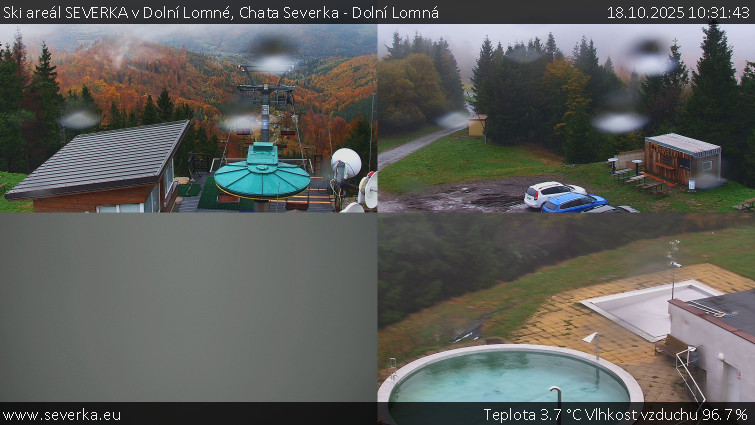 Ski areál SEVERKA v Dolní Lomné - Chata Severka - Dolní Lomná - 18.10.2025 v 10:31 Ski areál SEVERKA v Dolní Lomné - Chata Severka - Dolní Lomná - 18.10.2025 v 10:31
