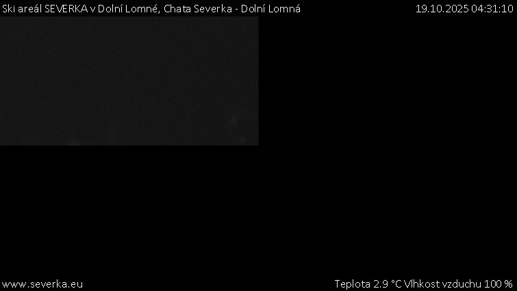 Ski areál SEVERKA v Dolní Lomné - Chata Severka - Dolní Lomná - 19.10.2025 v 04:31 Ski areál SEVERKA v Dolní Lomné - Chata Severka - Dolní Lomná - 19.10.2025 v 04:31
