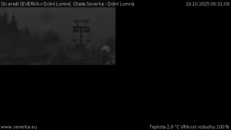 Ski areál SEVERKA v Dolní Lomné - Chata Severka - Dolní Lomná - 19.10.2025 v 06:31 Ski areál SEVERKA v Dolní Lomné - Chata Severka - Dolní Lomná - 19.10.2025 v 06:31