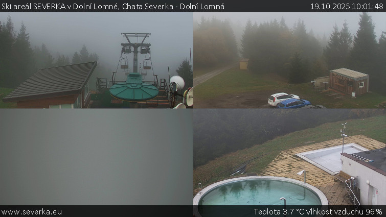 Ski areál SEVERKA v Dolní Lomné - Chata Severka - Dolní Lomná - 19.10.2025 v 10:01 Ski areál SEVERKA v Dolní Lomné - Chata Severka - Dolní Lomná - 19.10.2025 v 10:01