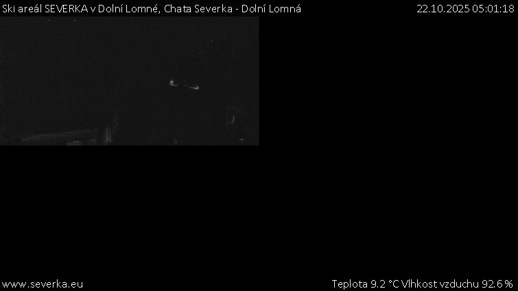 Ski areál SEVERKA v Dolní Lomné - Chata Severka - Dolní Lomná - 22.10.2025 v 05:01 Ski areál SEVERKA v Dolní Lomné - Chata Severka - Dolní Lomná - 22.10.2025 v 05:01