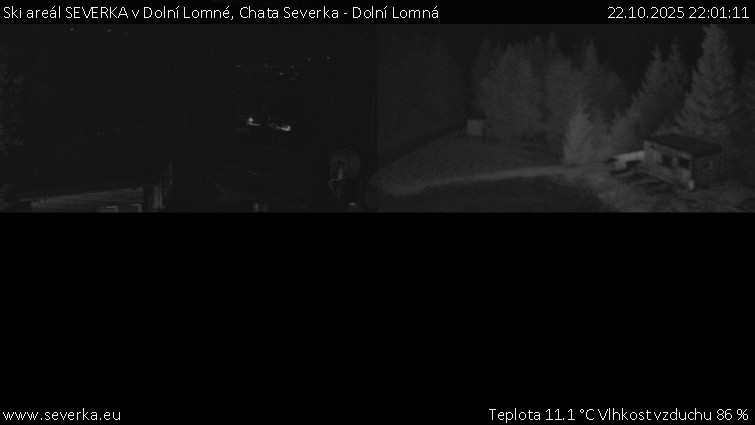 Ski areál SEVERKA v Dolní Lomné - Chata Severka - Dolní Lomná - 22.10.2025 v 22:01 Ski areál SEVERKA v Dolní Lomné - Chata Severka - Dolní Lomná - 22.10.2025 v 22:01