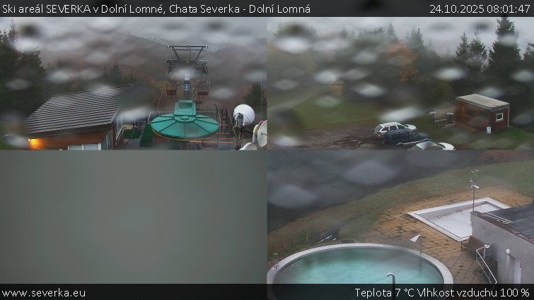 Ski areál SEVERKA v Dolní Lomné - Chata Severka - Dolní Lomná - 24.10.2025 v 08:01 Ski areál SEVERKA v Dolní Lomné - Chata Severka - Dolní Lomná - 24.10.2025 v 08:01