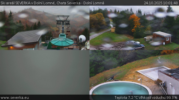 Ski areál SEVERKA v Dolní Lomné - Chata Severka - Dolní Lomná - 24.10.2025 v 10:01 Ski areál SEVERKA v Dolní Lomné - Chata Severka - Dolní Lomná - 24.10.2025 v 10:01