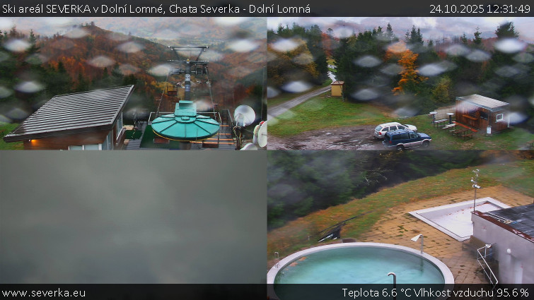 Ski areál SEVERKA v Dolní Lomné - Chata Severka - Dolní Lomná - 24.10.2025 v 12:31 Ski areál SEVERKA v Dolní Lomné - Chata Severka - Dolní Lomná - 24.10.2025 v 12:31
