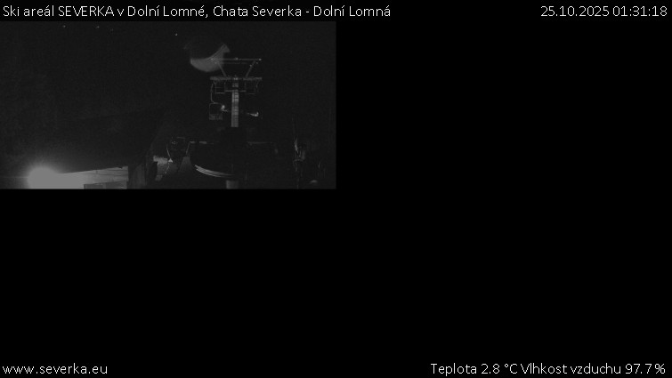 Ski areál SEVERKA v Dolní Lomné - Chata Severka - Dolní Lomná - 25.10.2025 v 01:31 Ski areál SEVERKA v Dolní Lomné - Chata Severka - Dolní Lomná - 25.10.2025 v 01:31