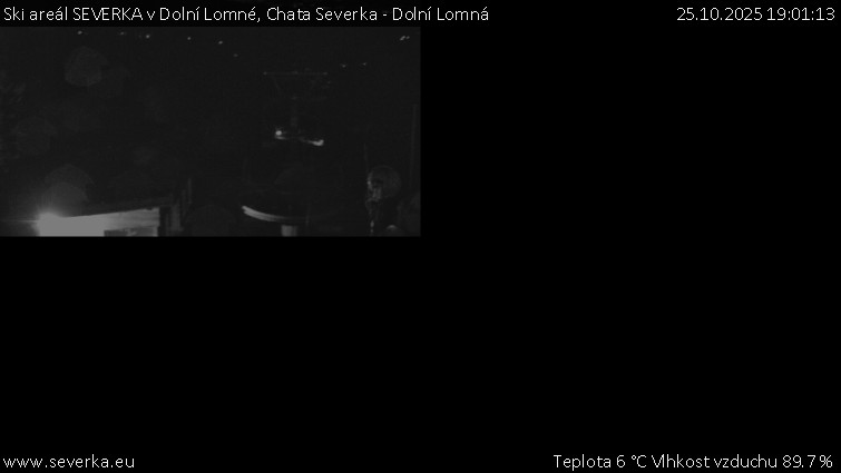 Ski areál SEVERKA v Dolní Lomné - Chata Severka - Dolní Lomná - 25.10.2025 v 19:01 Ski areál SEVERKA v Dolní Lomné - Chata Severka - Dolní Lomná - 25.10.2025 v 19:01
