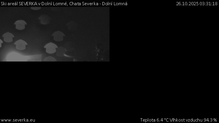 Ski areál SEVERKA v Dolní Lomné - Chata Severka - Dolní Lomná - 26.10.2025 v 03:31 Ski areál SEVERKA v Dolní Lomné - Chata Severka - Dolní Lomná - 26.10.2025 v 03:31