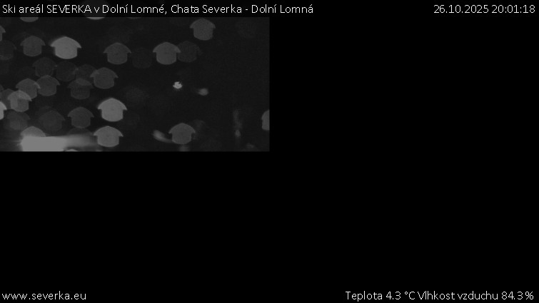 Ski areál SEVERKA v Dolní Lomné - Chata Severka - Dolní Lomná - 26.10.2025 v 20:01 Ski areál SEVERKA v Dolní Lomné - Chata Severka - Dolní Lomná - 26.10.2025 v 20:01