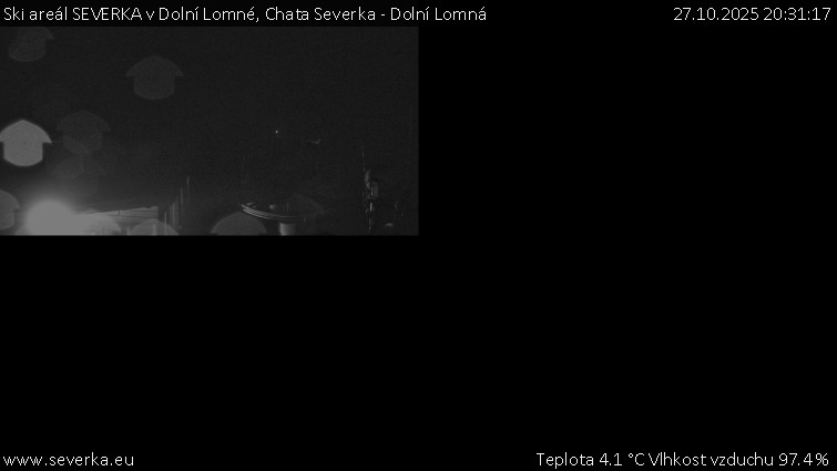Ski areál SEVERKA v Dolní Lomné - Chata Severka - Dolní Lomná - 27.10.2025 v 20:31 Ski areál SEVERKA v Dolní Lomné - Chata Severka - Dolní Lomná - 27.10.2025 v 20:31