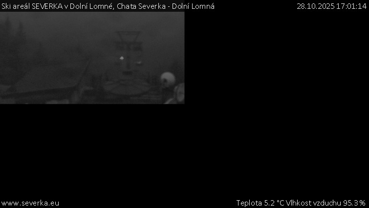 Ski areál SEVERKA v Dolní Lomné - Chata Severka - Dolní Lomná - 28.10.2025 v 17:01 Ski areál SEVERKA v Dolní Lomné - Chata Severka - Dolní Lomná - 28.10.2025 v 17:01