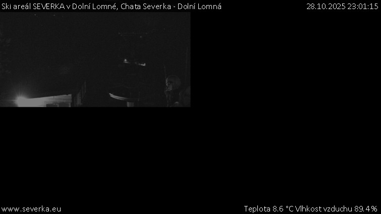 Ski areál SEVERKA v Dolní Lomné - Chata Severka - Dolní Lomná - 28.10.2025 v 23:01 Ski areál SEVERKA v Dolní Lomné - Chata Severka - Dolní Lomná - 28.10.2025 v 23:01