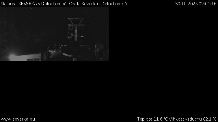 Ski areál SEVERKA v Dolní Lomné - Chata Severka - Dolní Lomná - 30.10.2025 v 02:01 Ski areál SEVERKA v Dolní Lomné - Chata Severka - Dolní Lomná - 30.10.2025 v 02:01