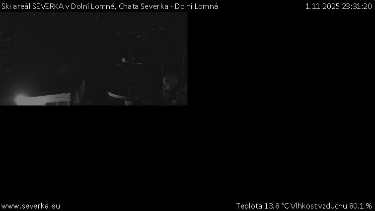 Ski areál SEVERKA v Dolní Lomné - Chata Severka - Dolní Lomná - 1.11.2025 v 23:31 Ski areál SEVERKA v Dolní Lomné - Chata Severka - Dolní Lomná - 1.11.2025 v 23:31