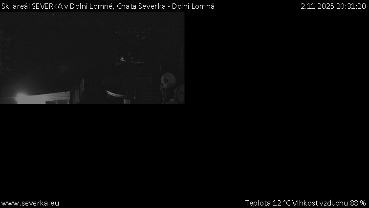 Ski areál SEVERKA v Dolní Lomné - Chata Severka - Dolní Lomná - 2.11.2025 v 20:31 Ski areál SEVERKA v Dolní Lomné - Chata Severka - Dolní Lomná - 2.11.2025 v 20:31