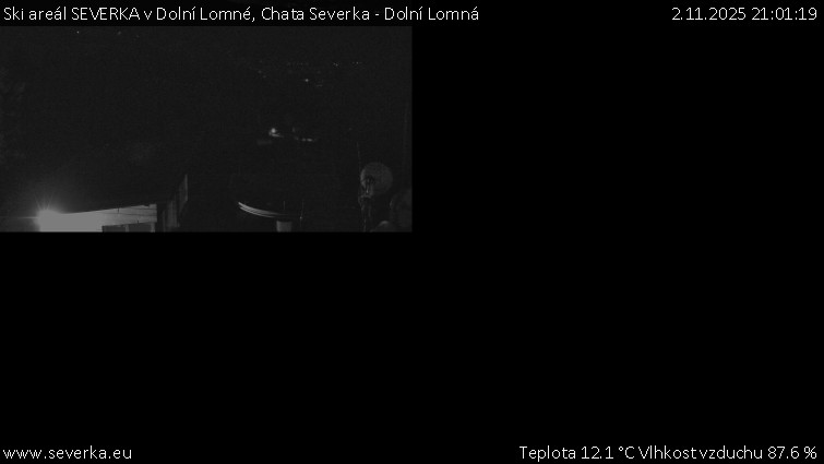 Ski areál SEVERKA v Dolní Lomné - Chata Severka - Dolní Lomná - 2.11.2025 v 21:01 Ski areál SEVERKA v Dolní Lomné - Chata Severka - Dolní Lomná - 2.11.2025 v 21:01