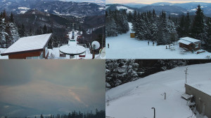 Ski areál SEVERKA v Dolní Lomné - Chata Severka - Dolní Lomná - 4.1.2026 v 08:01 Ski areál SEVERKA v Dolní Lomné - Chata Severka - Dolní Lomná - 4.1.2026 v 08:01