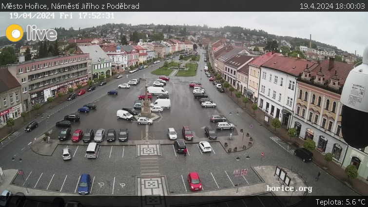 Město Hořice - Náměstí Jiřího z Poděbrad - 19.4.2024 v 18:00