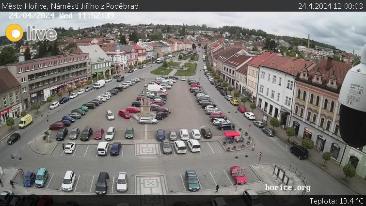 Město Hořice - Náměstí Jiřího z Poděbrad - 24.4.2024 v 12:00