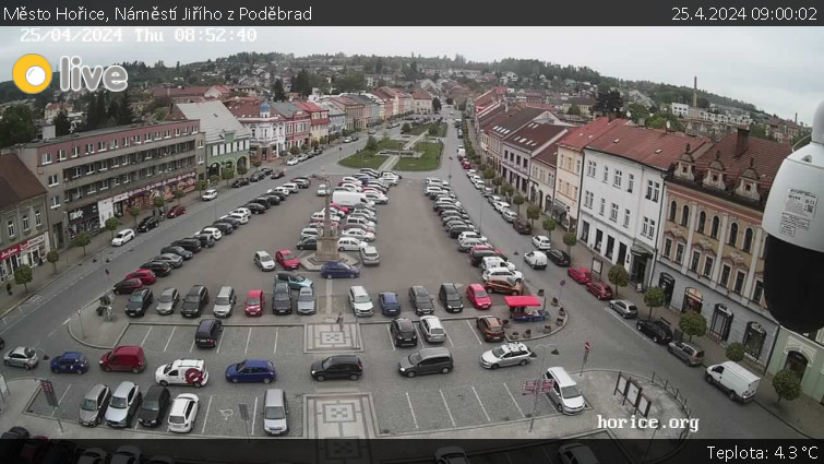 Město Hořice - Náměstí Jiřího z Poděbrad - 25.4.2024 v 09:00