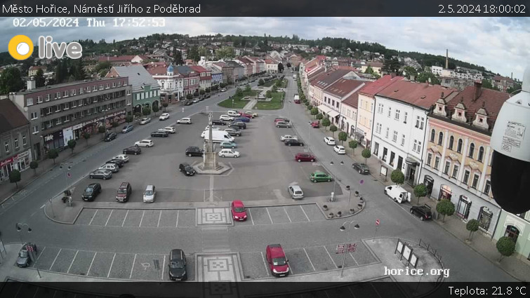 Město Hořice - Náměstí Jiřího z Poděbrad - 2.5.2024 v 18:00