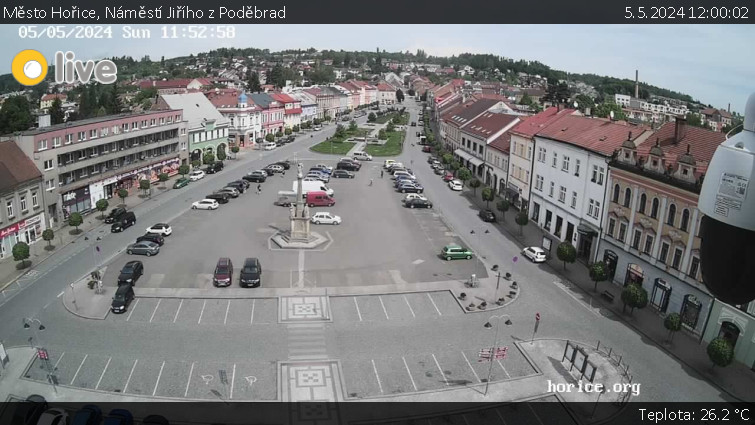 Město Hořice - Náměstí Jiřího z Poděbrad - 5.5.2024 v 12:00