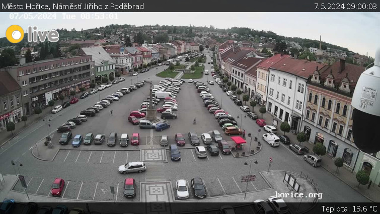 Město Hořice - Náměstí Jiřího z Poděbrad - 7.5.2024 v 09:00