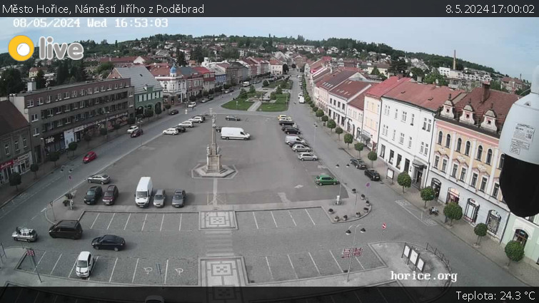 Město Hořice - Náměstí Jiřího z Poděbrad - 8.5.2024 v 17:00