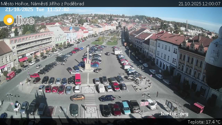 Město Hořice - Náměstí Jiřího z Poděbrad - 21.10.2025 v 12:00 Město Hořice - Náměstí Jiřího z Poděbrad - 21.10.2025 v 12:00
